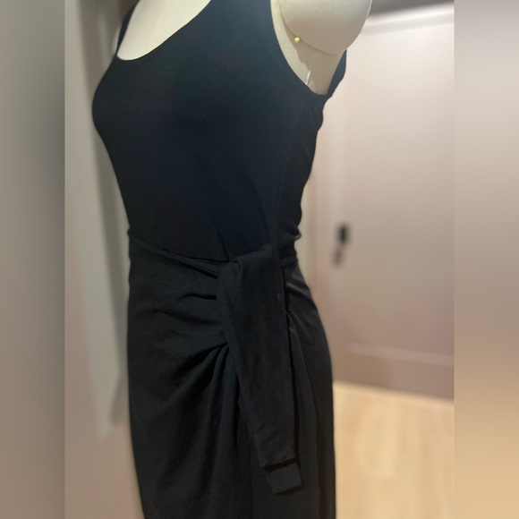 FRENCH CONNECTION Cotton Jersey Midi Wrap Dress - Picture 7 of 11